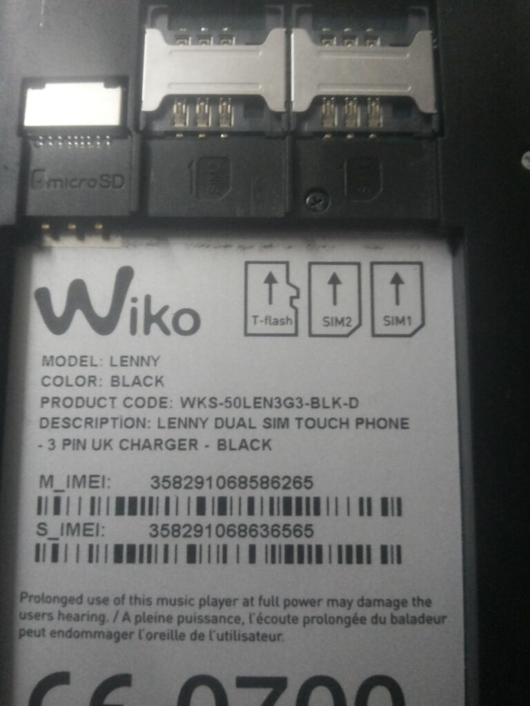 Wiko LENNY Firmware 100% Tested Free Download/Free Download/Stock Rom/Latest Flash File/Original File/Update File/New Version.