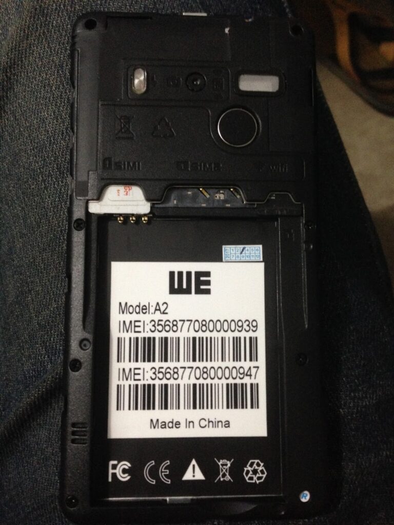 WE A2 Firmware 100% Tested Free Download/Stock Rom/Latest Flash File/Original File/Update File/New Version.